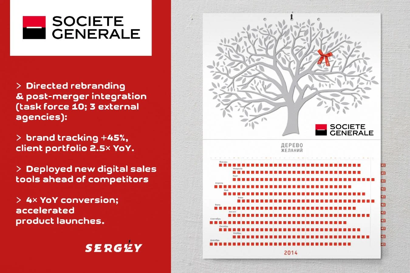 Société Générale and BelRosBank brand transformation work