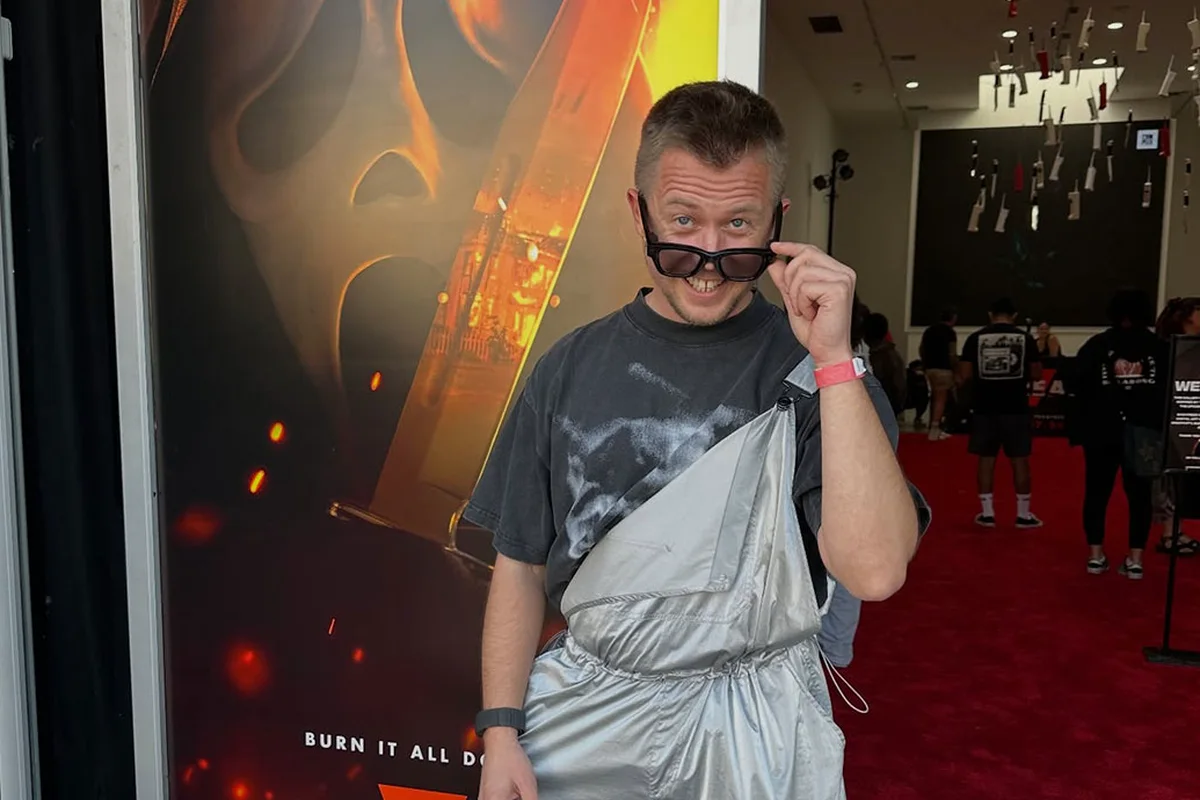 Sergéy Ulyanov at a Los Angeles film event for the SlavicSac RAY profile