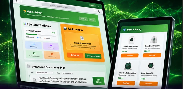 EHS Mentor / interface and device visualization