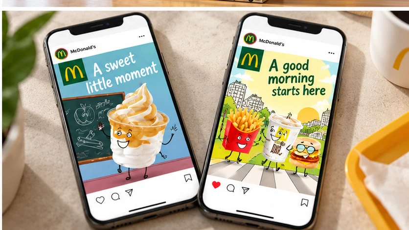 Social / product messages / portfolio adaptation
